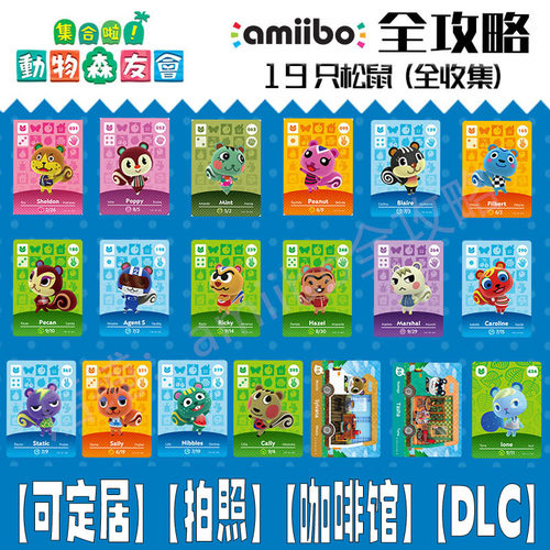 动物森友会amiibo松鼠村民小润