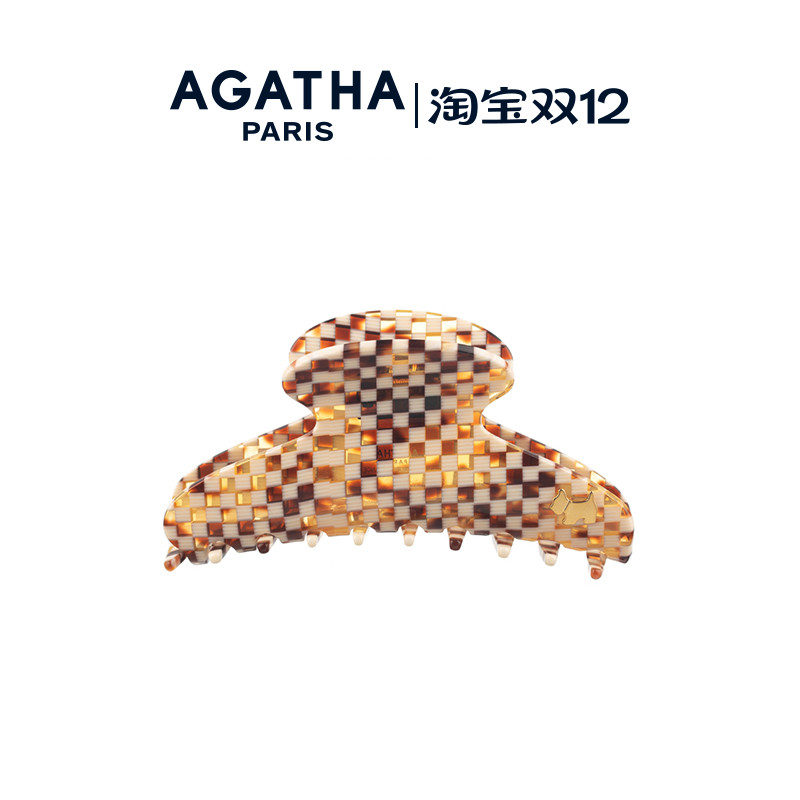 棋盘格小狗发夹AGATHA