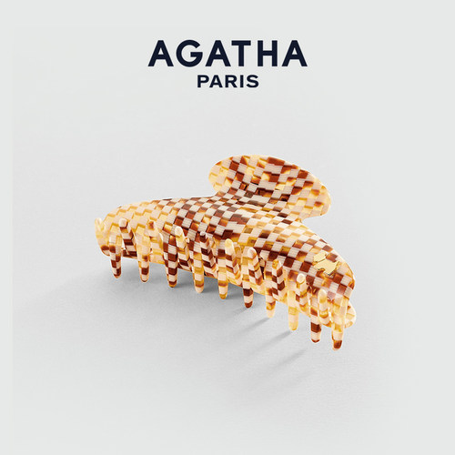 棋盘格小狗发夹AGATHA