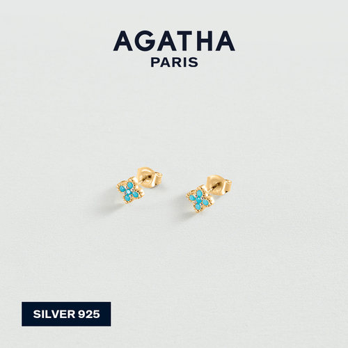 幸运四叶花系列耳钉AGATHA