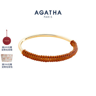 瑷嘉莎绳结系列手链手镯秋冬美拉德穿搭时尚 AGATHA 520礼物