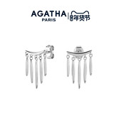 AGATHA 瑷嘉莎绮光耳环轻奢高级感耳饰闺蜜新年礼物法式 新年礼物