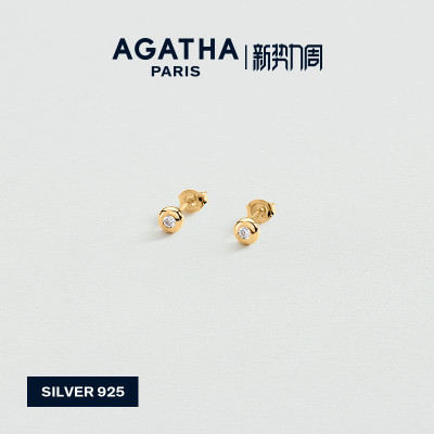 ODEON系列耳钉法式优雅