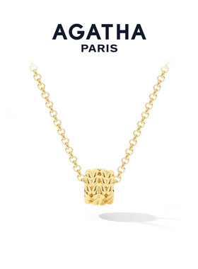 AGATHA缇花系列复古编织项链