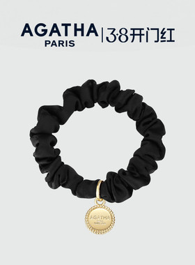 AGATHA/瑷嘉莎经典发饰系列优雅法式轻奢头绳发绳38礼物女生