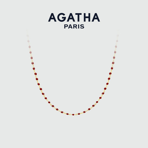 经典串珠系列项链锁骨链AGATHA