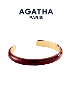 AGATHA/瑷嘉莎COLORFUL LEO里奥系列手镯子轻奢新年礼物