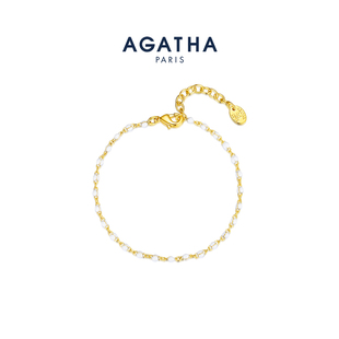 AGATHA 串珠系列小珠珠优雅精致复古手链 瑷嘉莎经典