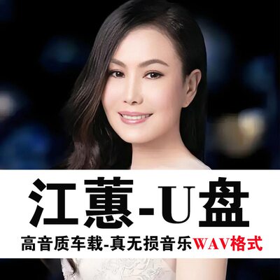 江蕙专辑U盘无损台语歌后闽南语老歌经典歌曲母盘汽车载WAV音乐
