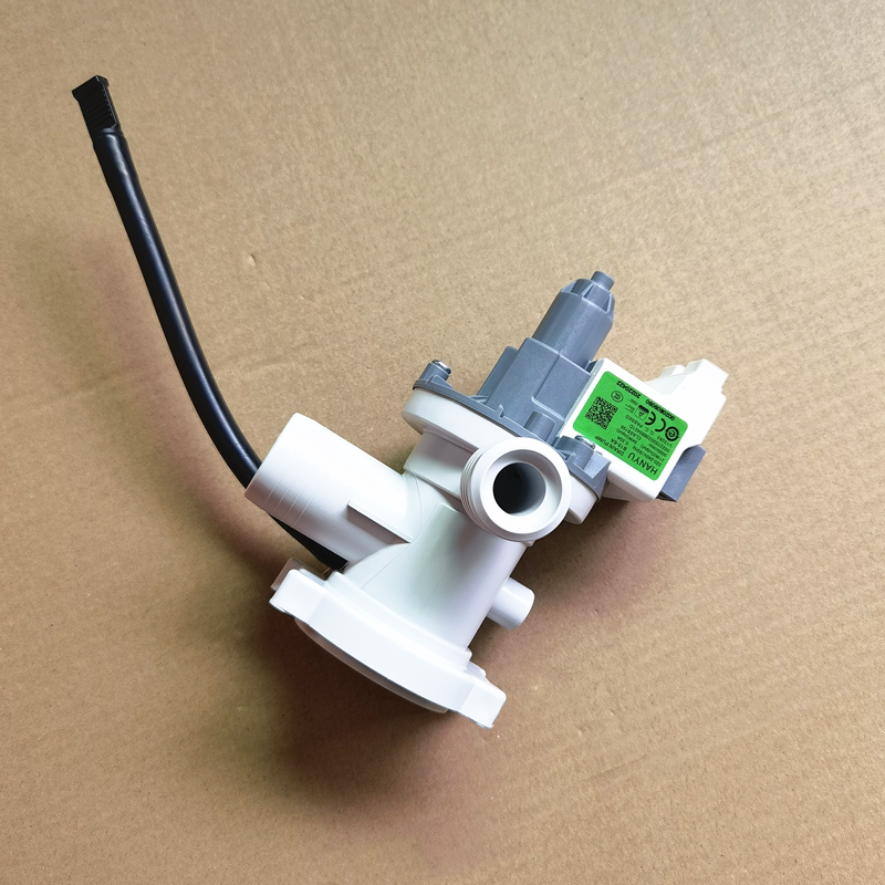 适用小鸭海尔滚筒洗衣机上排水泵xqg70-b701ch抽水电机排水阀配件