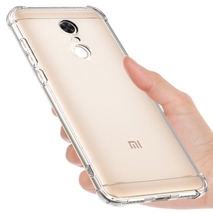 希凯适用红米5plus手机壳硅胶气囊保护防摔小米Redmi5PLUS透明软壳全包边外壳套个性创意软壳边男女网红支架