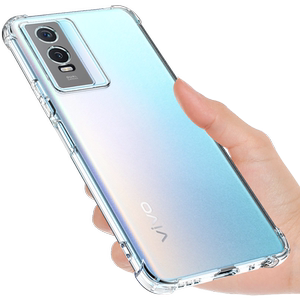 希凯适用vivoy76s手机壳VIVO Y73S手机套y53s y51s气囊防摔Y76S保护套y52s全包边Y75S透明5G硅胶软男女外壳潮