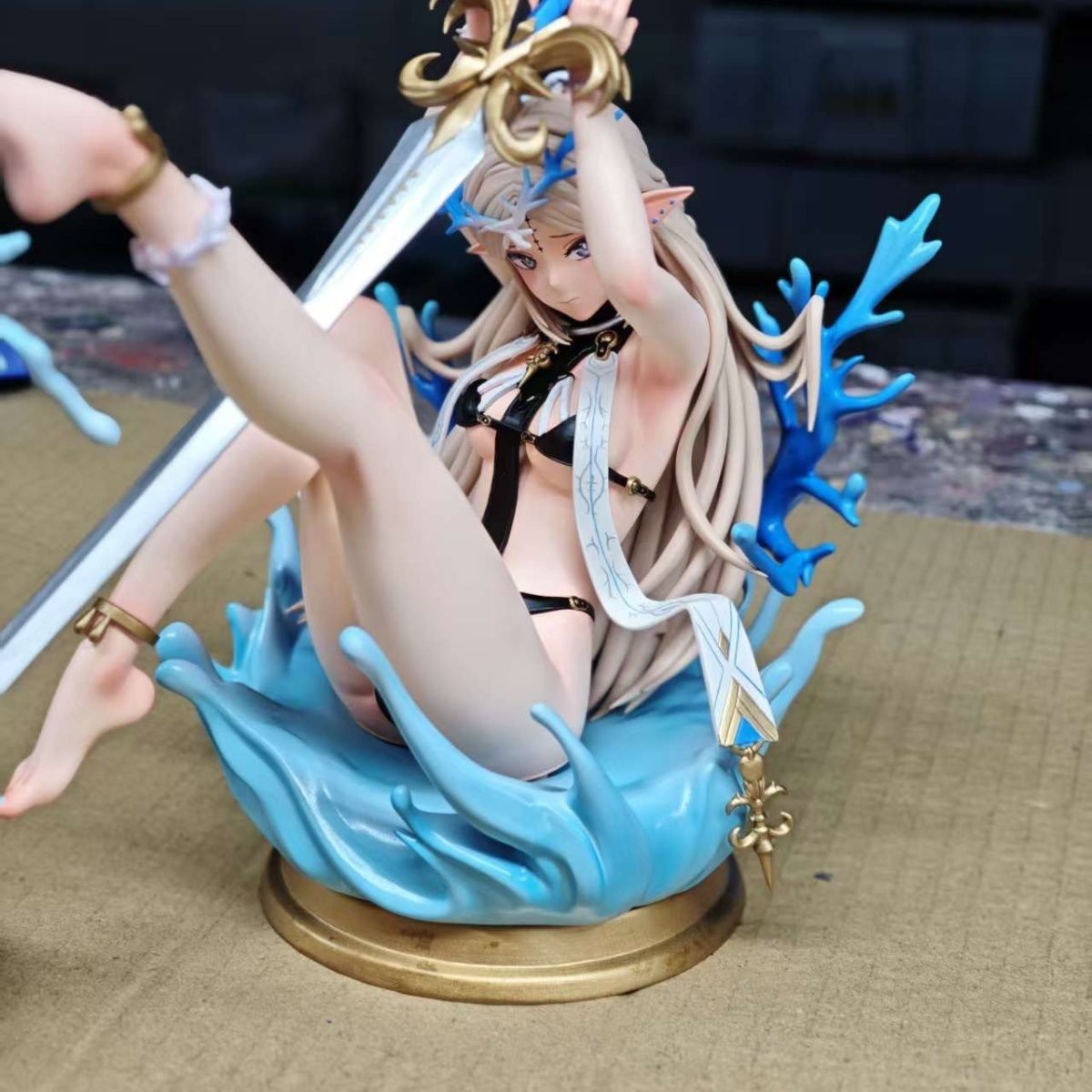 西西动漫卡提希娅手办二次元美桌面摆件机箱模型潮玩礼物