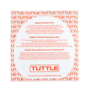 KOKUTAKU 粘性乒乓球拍护膜 乒乓球拍胶皮保护膜高档防水防尘贴膜