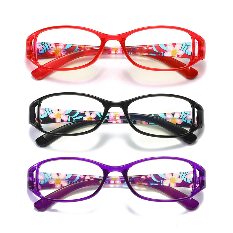 法拉高清防蓝光女款老花镜