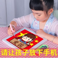 5D Diamond Painting 2022 Новая бриллиантная гостиная Детская патриотическая пентц -перекрестная вечеринка Little National Day Cartoon Banner 2023