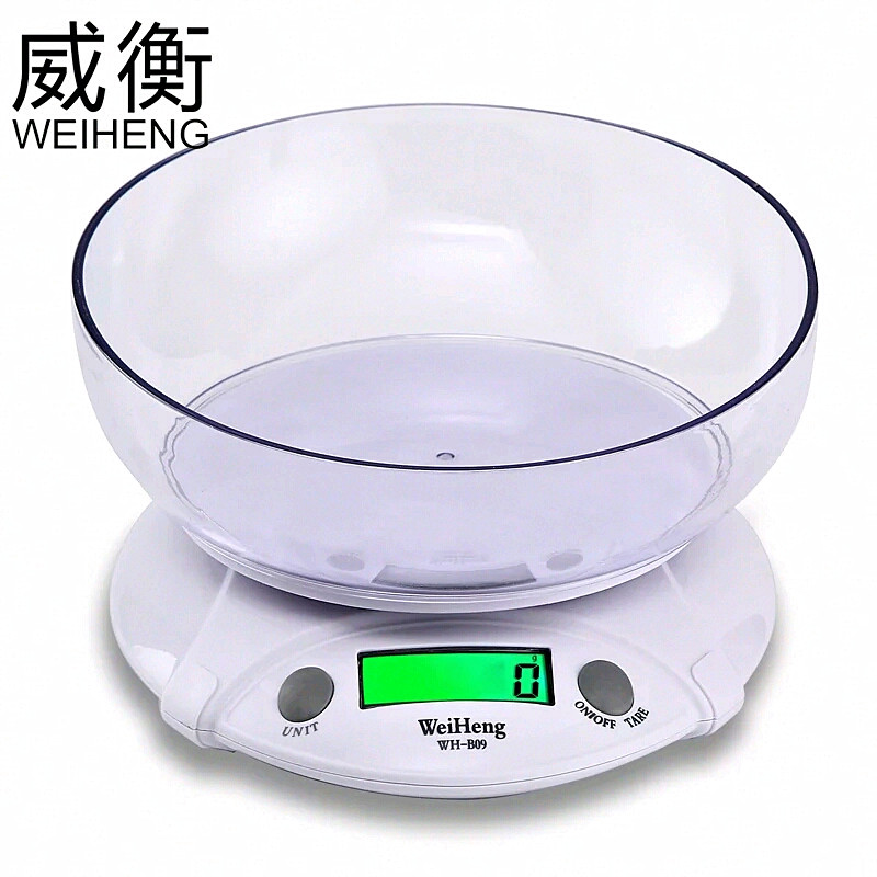厨房烘培电子秤带托盘7KG厨房秤盘 厨房秤 糕点秤 食物秤烘培秤