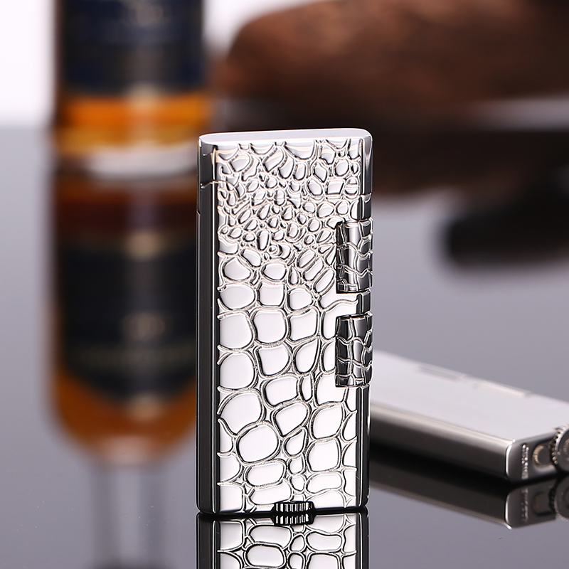 沙乐美侧滑充气打火机超薄SD40