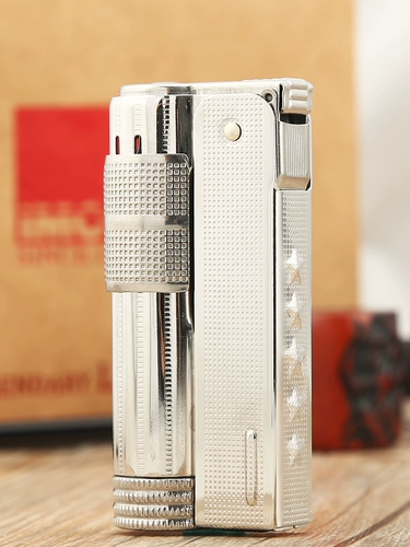 Ретро ветрозащитная старомодная зажигалка на керосине из нержавеющей стали