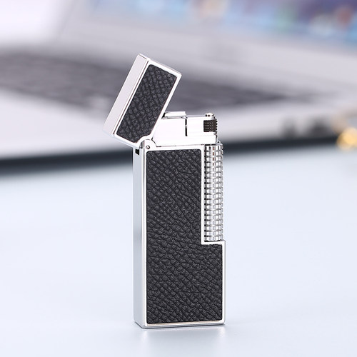 玛杜罗小牛皮朗声手工充气打火机