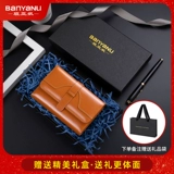 Бумажник, короткая сумка через плечо, модный складной кожаный кошелек, из натуральной кожи