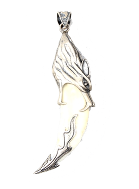 纯银吊坠项链男士情侣挂件配饰