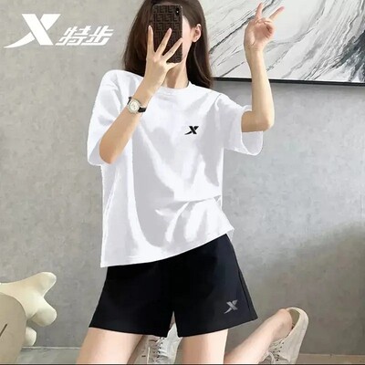 特步运动套装女冰丝透气