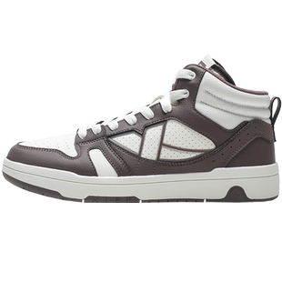 特步男鞋高帮鞋男2025新款夏季青少年鞋子男潮鞋休闲运动板鞋男款