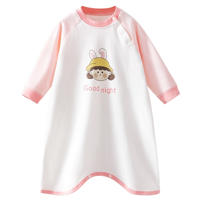 贝肽斯女童睡裙夏季新款家居睡衣