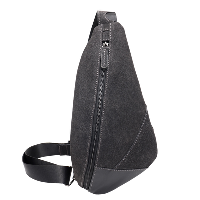 新款时尚真皮胸包潮牌男insins潮