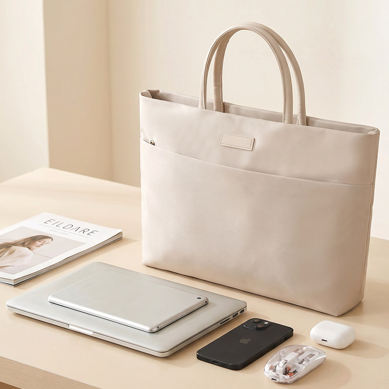手提电脑包适用苹果MacBook Air/Pro华为联想小新13.3/14/15.6英寸微软surface laptop13.5笔记本收纳包通用