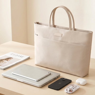 手提电脑包适用苹果MacBook Air/Pro华为联想小新13.3/14/15.6英寸微软surface laptop13.5笔记本收纳包通用