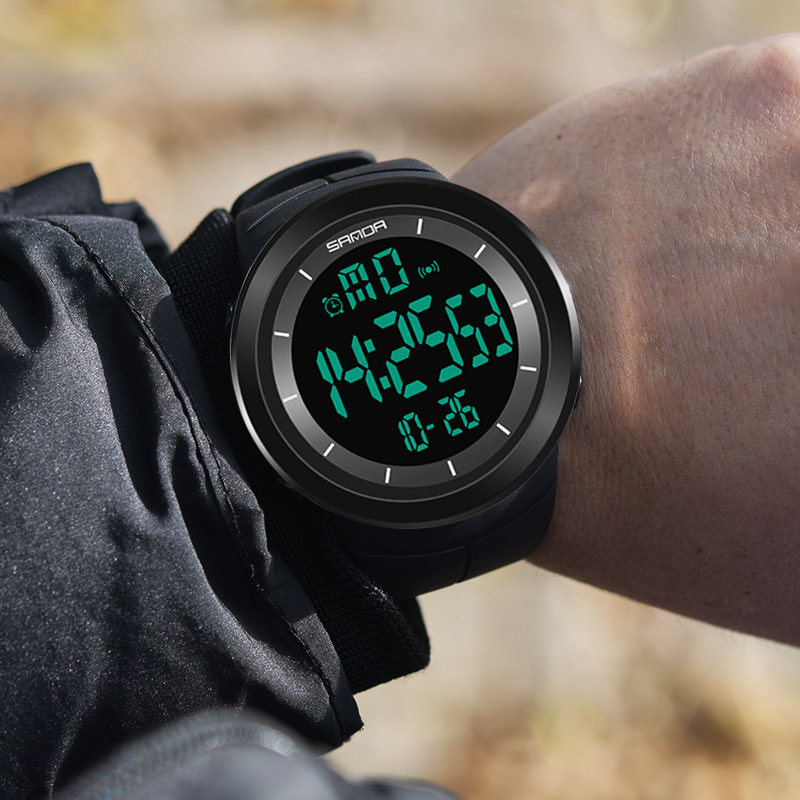 手表男士多功能初高中学生男孩青少年防水户外运动潮流夜光电子表
