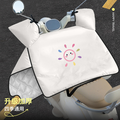 中厚夹棉双面防水四季通用挡风被