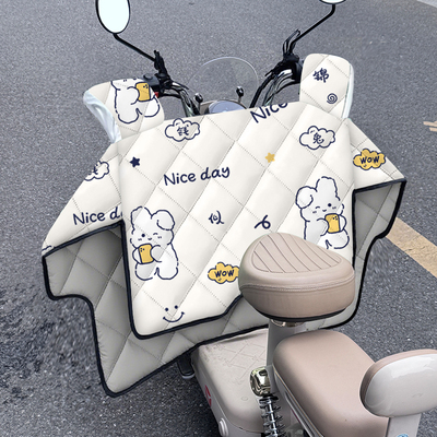 电动车挡风被四季通用冬季防水