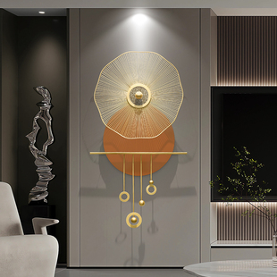 飞鸟集玄关墙壁挂件2025新款壁饰轻奢高级感客厅格栅背景墙装饰品