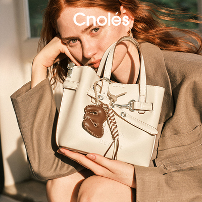 Cnoles蔻一朝朝包手提小包2025新款秋高级感单肩斜挎包包女通勤包