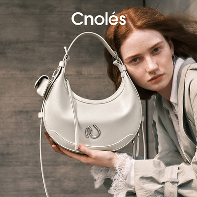 高级感质感月牙包包女式2025年秋新款腋下包单肩斜挎包女包手提包