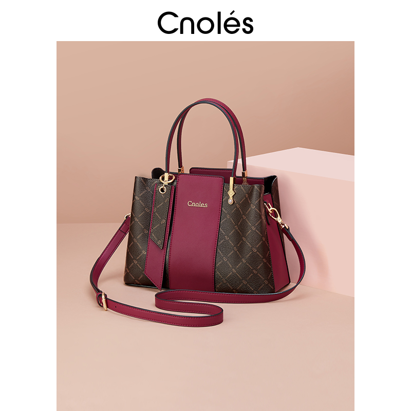 cnoles专柜正品轻奢女包