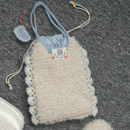 羊驼绒绒包手作钩织材料包