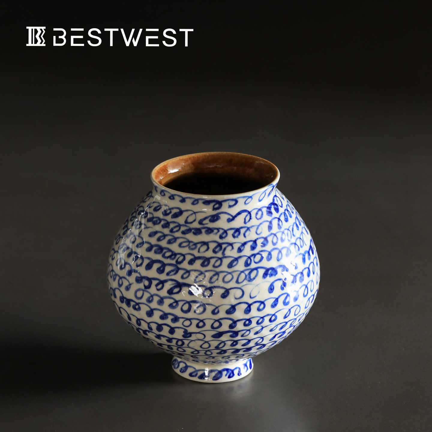 大丹陶瓷正品花瓶轻奢高级感景德镇摆件复古艺术客厅插花器皿中式,家居饰品,花瓶,淘宝优惠券,粉丝福利购,淘宝优惠卷