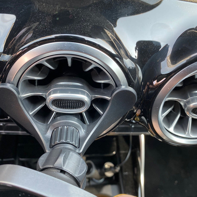 奔驰GLA级手机车载支架A180 A200LGLB200B级圆形涡轮出风口手机架