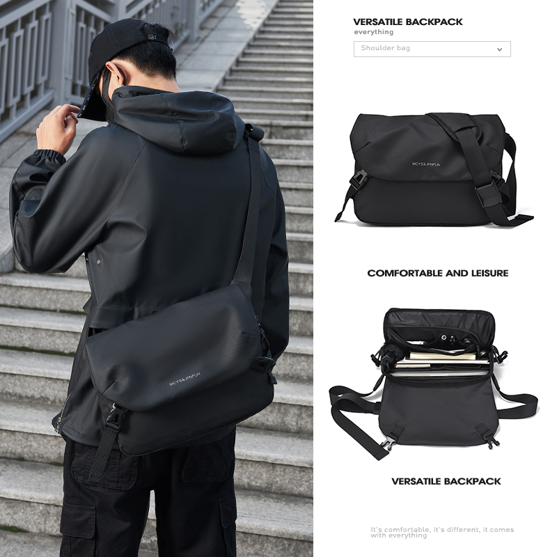 希卡单肩包潮流休闲时尚斜挎包