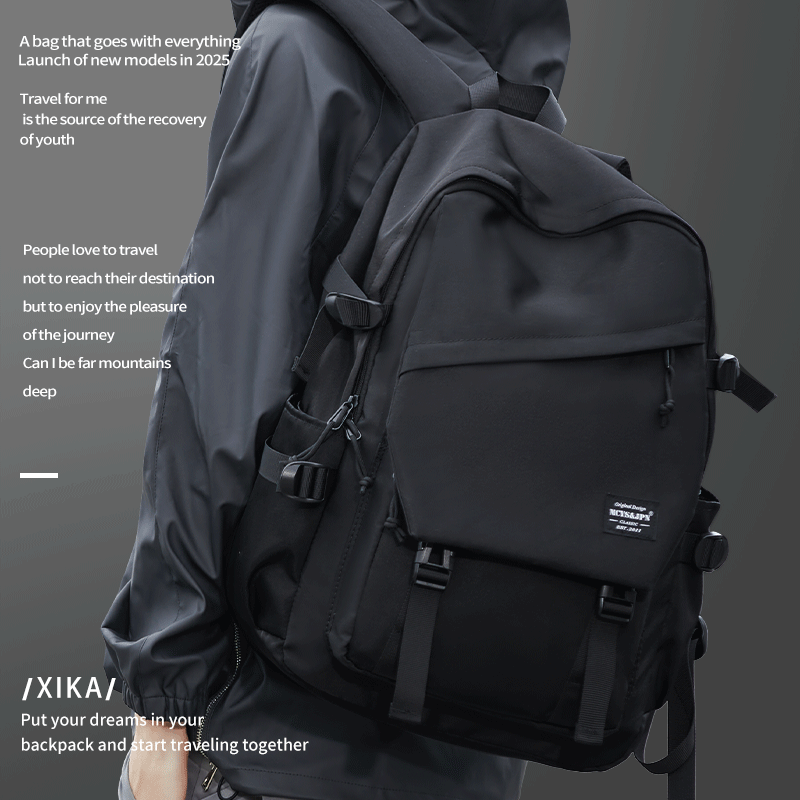 背包男士双肩包休闲电脑旅行包大容量防水初中高中大学生书包男包,箱包皮具/热销女包/男包,双肩背包,淘宝优惠券,粉丝福利购,淘宝优惠卷