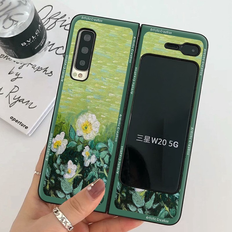 皮纹壳高档奢华galaxy fold防摔w2020心系天下f9000保护套简约男女款