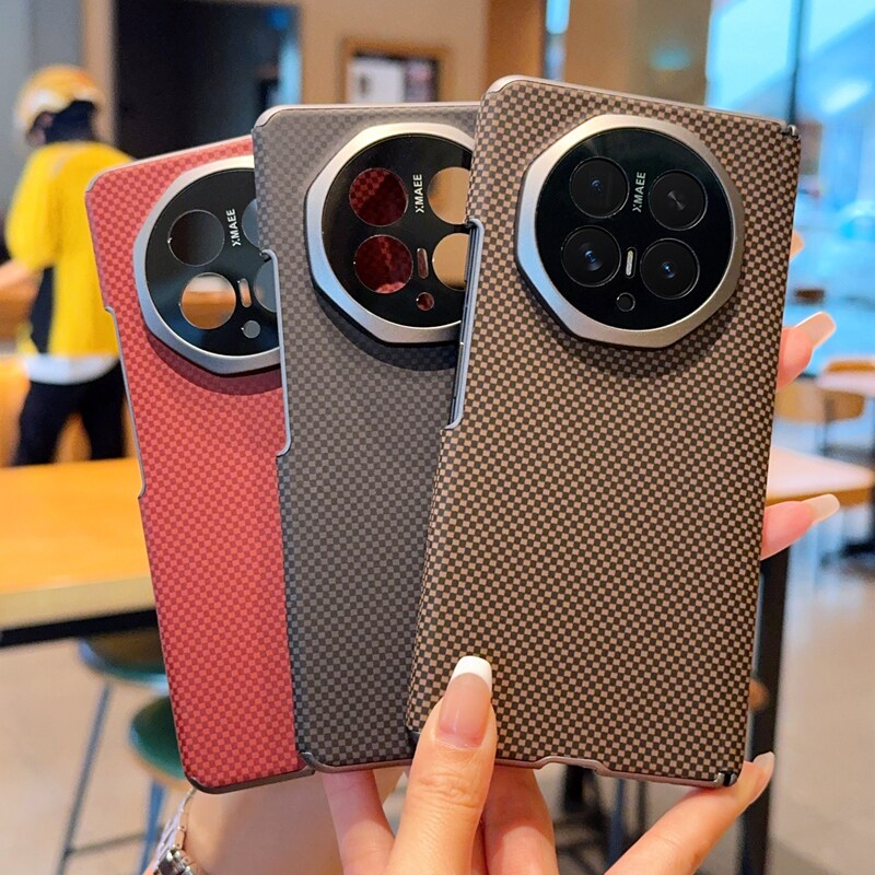 适用于荣耀Magic V6手机壳商务男高颜值荣耀magicv5包中轴小波点红色凯夫拉纹MagicV3折叠屏双中轴Vs2保护套