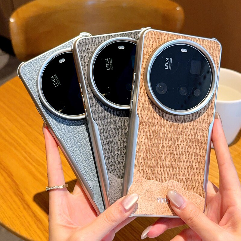 适用于小米15Ultra手机壳潮牌山峰系列Xiaomi 14ultra新款硬壳小米15ultra磁吸情侣奢华14ultra保护套风景