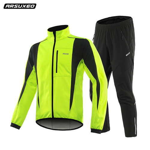 山地自行车骑行服防风抓绒保暖