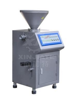 大型灌机腊肠香制作 全自定量动扭结灌肠机 商肠用RQM灌肠打卡一