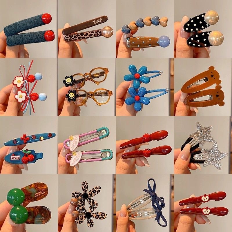 2025新款韩版流海侧边夹头饰爆款夹发发夹小众ins风发卡BB夹发卡